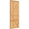 Ekena Millwork Framed Board-n-Batten Shutters w/Z-Bar, Rough Sawn Western Red Cedar, 32 1/4W x 71H, PR RBF06Z32X071RWR - alternate 4